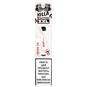 Killa Switch XXL Lychee Ice Electronic Cigarette 2% 7ml 2500 Puffs - buy, prices for - photo 2