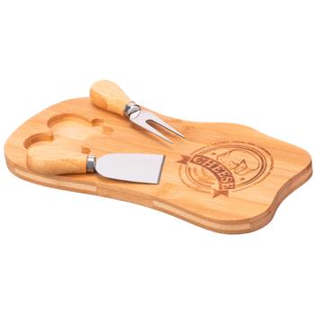 Ardesto Midori Bamboo Cheese Board 28*14.2*2cm - buy, prices for Vostorg - photo 3