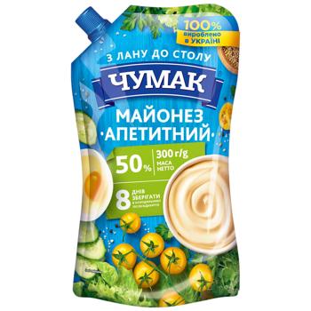 Chumak Appetizing Mayonnaise 30% 350g - buy, prices for Chudo Market - photo 1