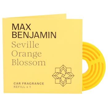 Запаска до автомобільного аромадиспенсера Max Benjamin Seville Orange Blossom 1 шт - купити, ціни на - фото 1