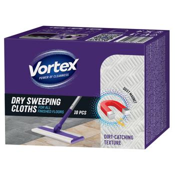 Vortex Dry Sweeping Cloths for All Finished Floors 10pcs - buy, prices for NOVUS - photo 1