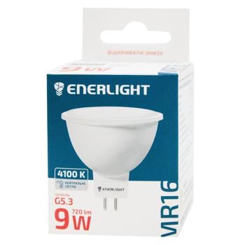 Лампа Enerlight LED MR16 4100K G5,3 9Вт - купити, ціни на NOVUS - фото 1