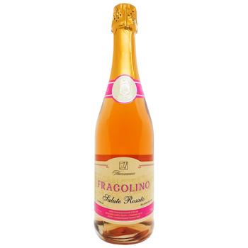 Natkhnennia Fragolino Salute Rosato Rose Semisweet Sparkling Drink 6-6.9% 0.75l