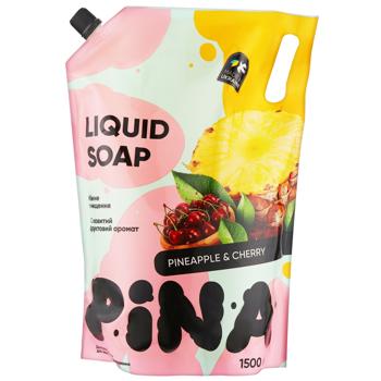 Мыло жидкое Pina Pineapple&Cherry 550мл