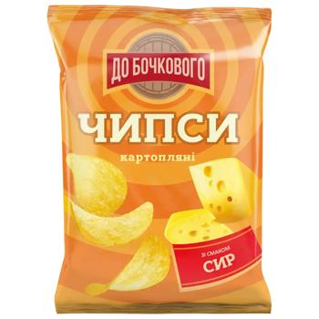 Чипси ДО БОЧКОВОГО зі смаком Сир 100г - купити, ціни на Епіцентр FOOD - фото 1