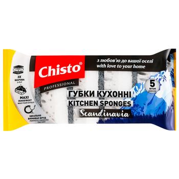 Chisto Scandinavia Kitchen Sponge 5pcs