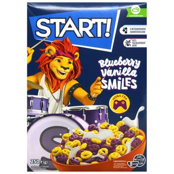 Start Smileys Blueberry and Vanilla Dry Breakfast 250g - buy, prices for - photo 3