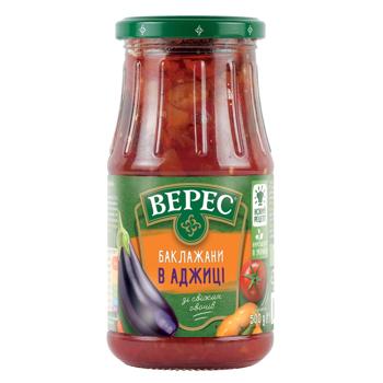 Veres Eggplant in Adjika 440g - buy, prices for MegaMarket - photo 1