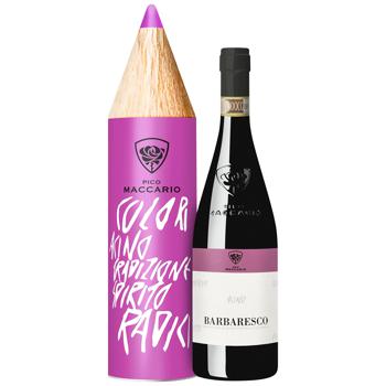 Вино Pico Maccario Barbaresco Serracapelli красное сухое 14% 0,75л - купить, цены на WINETIME - фото 1