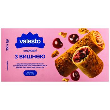 Valesto Frozen Strudel with Cherry 350g - buy, prices for - photo 3