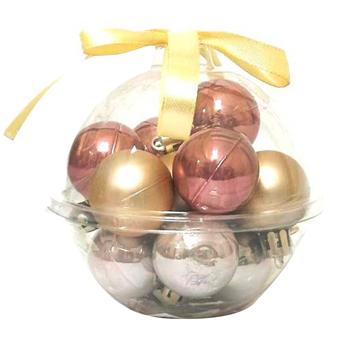 Christmas Ball Set 12pcs 30mm - buy, prices for COSMOS - photo 1