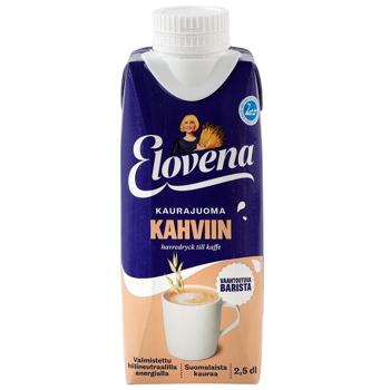 Молоко вівсяне Elovena Баріста без глютену без лактози 250мл - купити, ціни на Cупермаркет "Харків" - фото 2