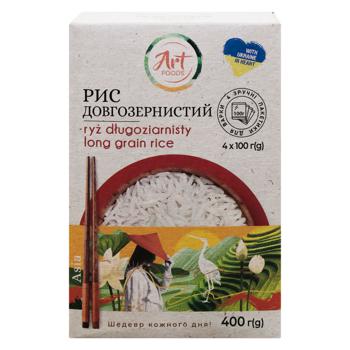 Рис Art Foods длиннозернистый 4*100г - купить, цены на ЕКО Маркет - фото 2