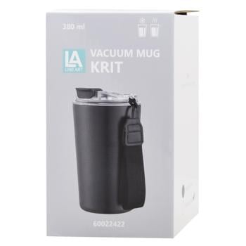 Line Art Krit White Thermo Mug 380ml - buy, prices for - photo 4