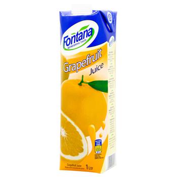 Fontana Grapefruit Juice 1l - buy, prices for EKO Market - photo 1