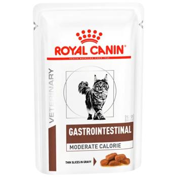 Набір корму Royal Canin Moderate Calorie для котів із захворюваннями шлунково-кишкового тракту сухий 2кг + вологий 4шт*85г - купити, ціни на MasterZoo - фото 4
