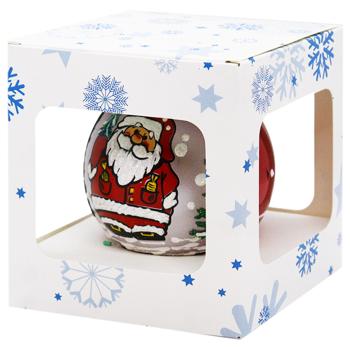 Шар ёлочный разноцветный стеклянный 1шт 85мм в ассортименте - купить, цены на МегаМаркет - фото 7