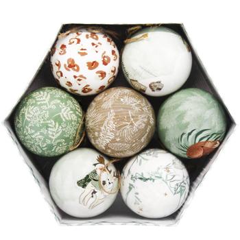 АСТ/НАБ КУЛЬ 7,8СМ 7ШТ ПАПІР - купити, ціни на Auchan - фото 2