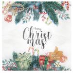 La Fleur Merry Christmas 2-ply Napkins 33х33cm 16pcs