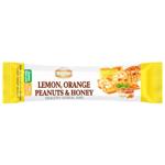 MagNut with candied orange-lemon and peanuts-honey grain candy bar 35g