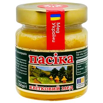 Мед Пасіка різнотрав'я 250г - купити, ціни на Чудо Маркет - фото 1