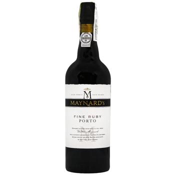Maynard's Fine Ruby Red Sweet Wine 19.5% 0.75l - buy, prices for Za Raz - photo 1