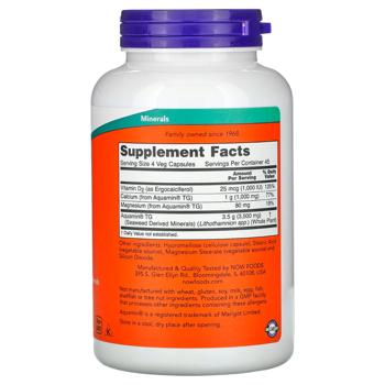 Красные водоросли, Now Foods, 180 капсул - купити, ціни на Біотус - фото 2