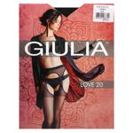 Колготи жіночі Giulia Love 20 Den р.4 Nero