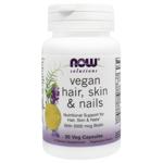 Добавка дієтична Now Vegan краса та здоров'я у капсулах №30