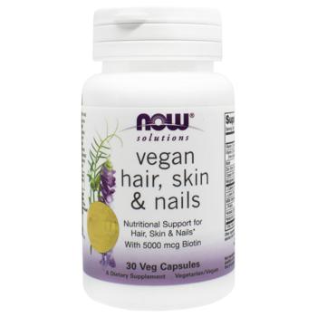 Now Vegan Beauty and Health Dietary Supplement 30pcs