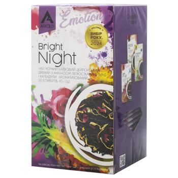 Чай черный Askold Emotion Bright Night 2г*20шт - купить, цены на - фото 1