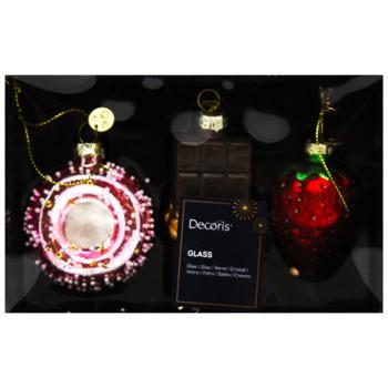 Decoris Sweets Pendant 7cm 3pcs Decoris Sweets Pendant 7cm 3pcs - buy, prices for - photo 3