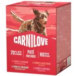 Корм вологий Carnilove Multipack Pate Набір з 4 смаків для собак 4шт х 300г