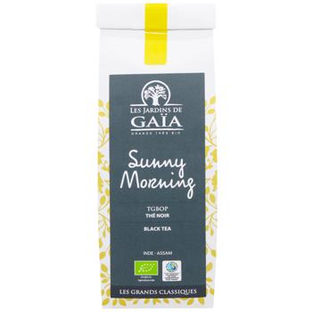 Чай черный Les Jardins de Gaia Sunny Morning органический 100г - купить, цены на WINETIME - фото 3