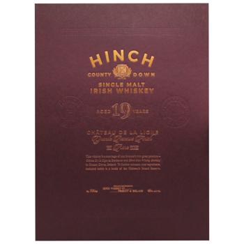 Виски Hinch Chateau de la Ligne Grand Reserve Finish 19 лет 48% 0,7л - купить, цены на WINETIME - фото 4