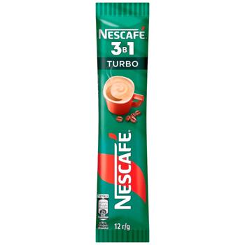 NESCAFÉ® Turbo 3in1 Coffee Drink 12g - buy, prices for COSMOS - photo 1