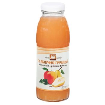 Eurogroup Apple Pear Direct Spin Juice 0.3l - buy, prices for - photo 1