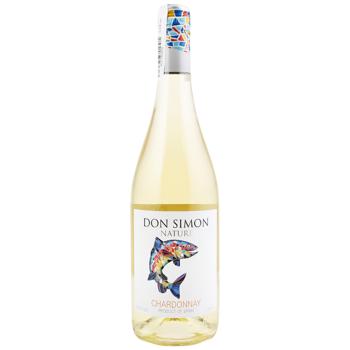 Вино Don Simon Chardonnay біле напівсухе 11,5% 0,75л - купити, ціни на Біотус - фото 1