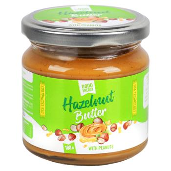 Good Energy Hazelnut Spread with Peanuts 180g - buy, prices for COSMOS - photo 1