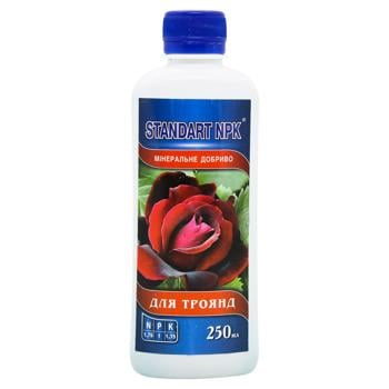 Standart NPK Lauren Liquid Fertilizer For Roses 250ml - buy, prices for MegaMarket - photo 1