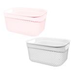 Drop Rectangular Purple-Pink Basket 6.6l