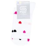 Носки Premier Socks женские классические разноцветные сердечки р.23-25