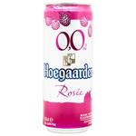 Hoegaarden Rosee Light Non-alcoholic Beer with Raspberry Flavor 0.33l