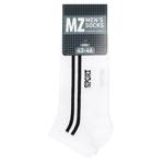 MZ 2 Stripes Short Men's Socks s.43-46 White/Grey