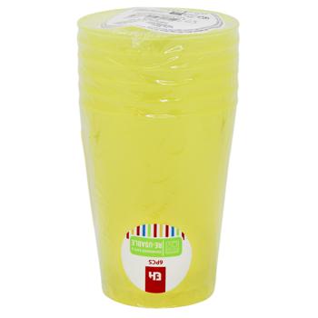 Koopman Set of Plastic Glasses 280ml 6pcs - buy, prices for NOVUS - photo 5