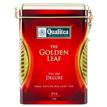 Qualitea The Golden Leaf Full Leaf Deluxe Black Tea 250g - buy, prices for MegaMarket - photo 2