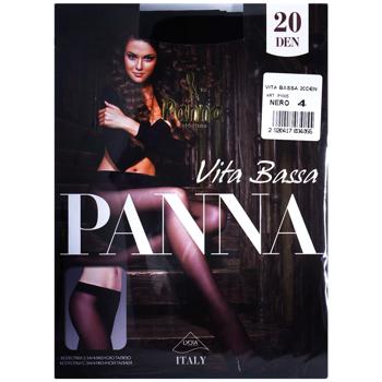 Колготки Panna Vita Bassa женские черные 20 ден размер 4 - купить, цены на Auchan - фото 1