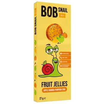 Bob Snail Apple-Mango-Pumpkin-Chia Marmalade 27g - buy, prices for Auchan - photo 1