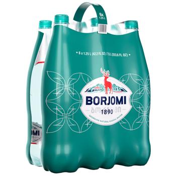 Вода мінеральна Borjomi сильногазована пластикова пляшка 1,25л - купити, ціни на Біотус - фото 2