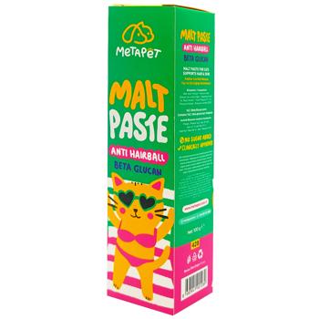 Засіб Metapet для профілактики та виведення хейрболів  для котів 100г - купити, ціни на КОСМОС - фото 1